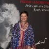 Isabella Rossellini - Photocall à l'occasion de l'hommage à Pedro Almodovar qui reçoit le Prix Lumière 2014 à Lyon le 17 octobre 2014