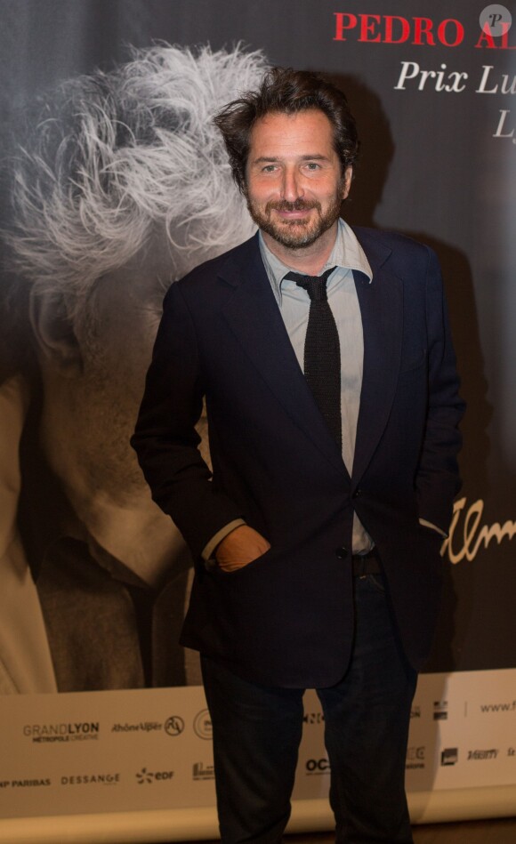Edouard Baer - Photocall à l'occasion de l'hommage à Pedro Almodovar qui reçoit le Prix Lumière 2014 à Lyon le 17 octobre 2014
