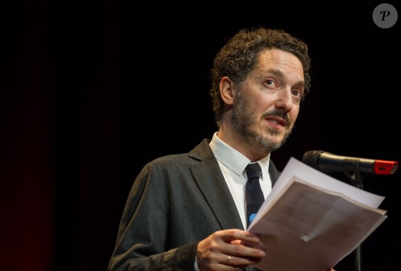 Guillaume Gallienne - Hommage à Pedro Almodovar qui reçoit le Prix Lumière pour l'ensemble de sa carrière à Lyon le 17 octobre 2014.