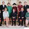 La famille royale britannique en mars 1997 à Windsor, le jour de la confirmation du prince William, assis entre sa mère Lady Di et son père le prince Charles.