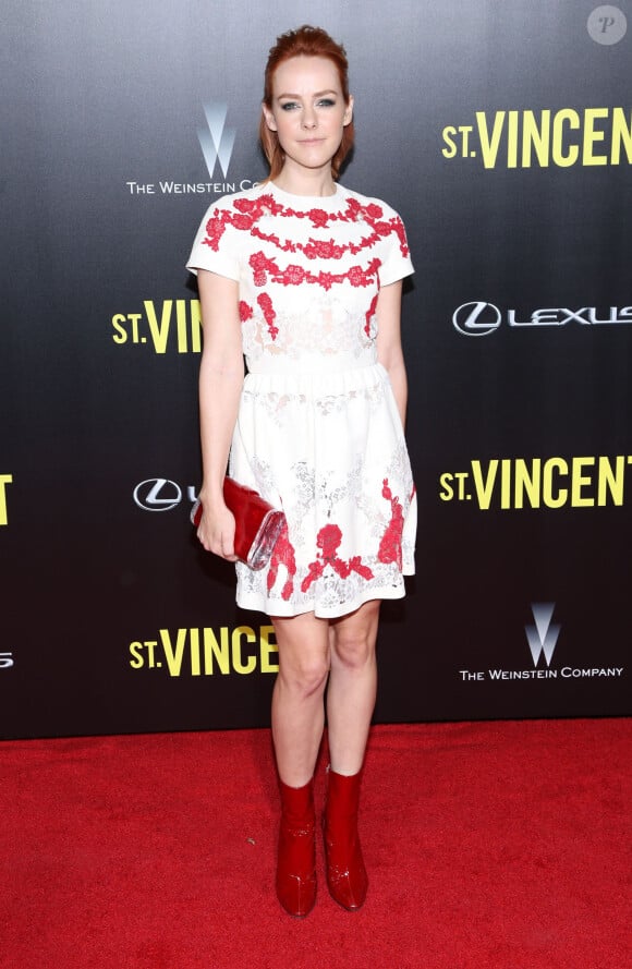 Jena Malone - Première du film "St. Vincent" à New York le 6 octobre 2014.