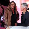 Exclusif - Cyril Viguier et Jacques-Antoine Granjon (président de Vente-privee.com) tournent l'émission "Talk Club" sur NRJ12, qui sera diffusée le 18 octobre à 19h40. Tournage le 13 octobre 2014 à Paris.