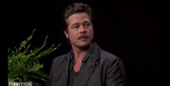 Brad Pitt dans Between Two Ferns. (capture d'écran)