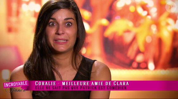 Coralie en interview (Mon incroyable fiancé saison 3, épisode diffusé le vendredi 24 octobre 2014 sur TF1.)