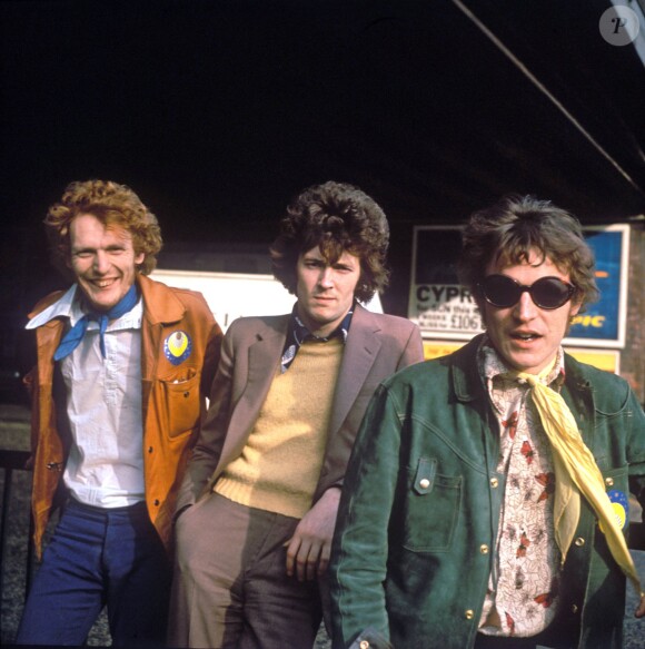 Eric Clapton, Jack Bruce et Ginger Baker, les trois membres du groupe Cream.