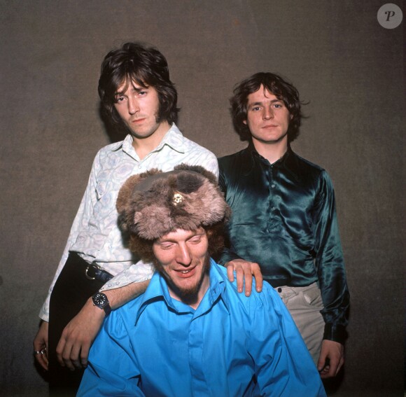 Eric Clapton, Jack Bruce et Ginger Baker du groupe Cream.