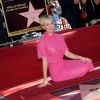 Kaley Cuoco dévoilait son étoile sur le Walk Of Fame à Hollywood, le 29 octobre 2014