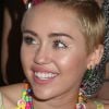 Miley Cyrus assiste au défilé Jeremy Scott à New York, le 10 septembre 2014.