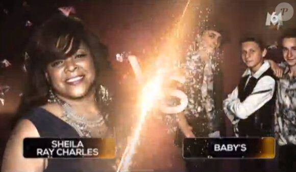Sheila Ray Charles et les Baby's dans Rising Star, le jeudi 30 octobre 2014.