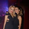 Joanna Atik et Clara Morgane lors de la soirée Goodbye Halloween au Pink Paradise à Paris, le 31 octobre 2014
