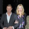 Sean Bean et sa compagne Ashley au Groucho Club à Londres le 15 novembre 2013