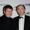 Philippe Chevallier et Régis Laspalès lors du gala du Prix d'Amérique Marionnaud 2013 à Paris, Fle 26 janvier 2013