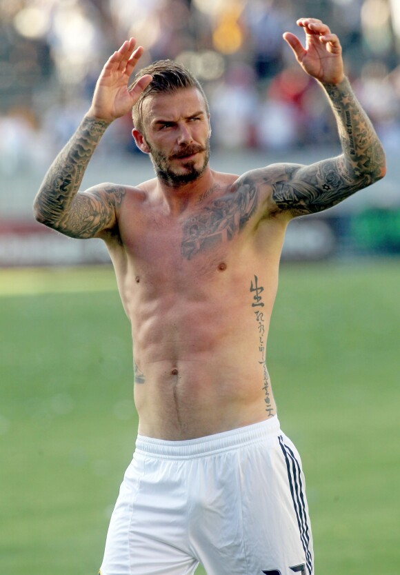 Tous les tatouages de David Beckham ont une signification personnelle