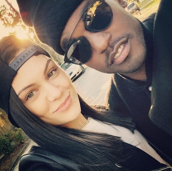 Jessie J et Luke James sur Instagram, le 3 novembre 2014