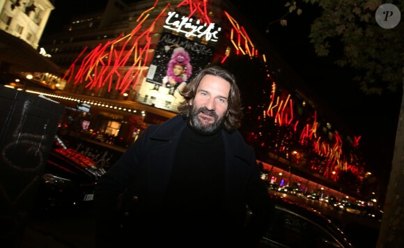 Exclusif - Frédéric Beigbeder - Cocktail au "Lafayette Maison" après le coup d'envoi des illuminations de Noël des Galeries Lafayette par Jerry Hall à Paris, le 5 novembre 2014.