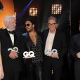  Iris Berben, Donald Sutherland, Lenny Kravitz, Paul Smith, Olly Murs lors de la soir&eacute;e de gala "GQ Men of the Year Award" &agrave; Berlin en Allemagne le 6 novembre 2014. 
