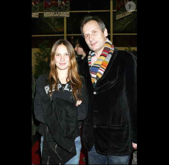 Ana Girardot et son père Hippolyte Girardot en 2004