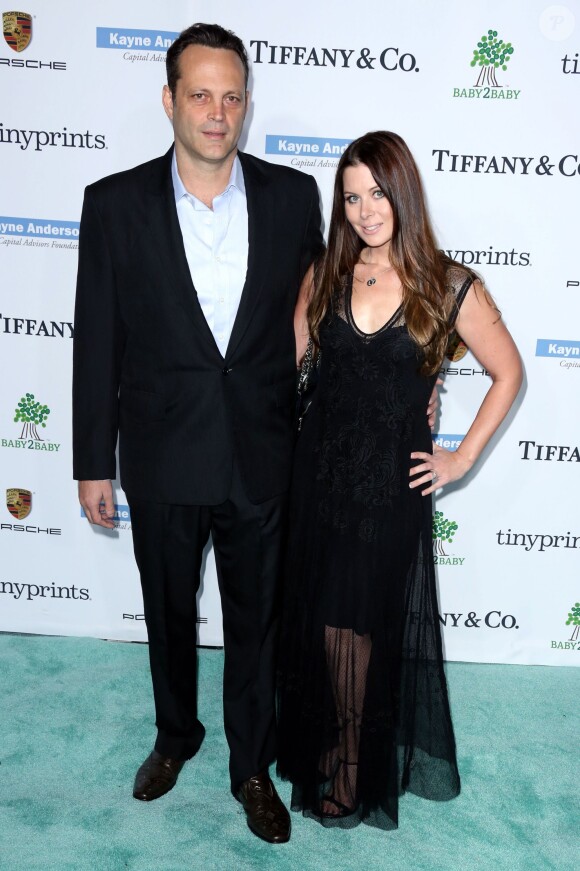 Vince Vaughn, Kyla Weber à la soirée "Baby2Baby 2014" à Culver City, le 8 novembre 2014 The 2014