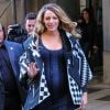 Blake Lively, enceinte et toujours aussi magnifique, se promène dans les rues de New York, le 8 novembre 2014