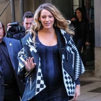 Blake Lively : Très enceinte et stylée, elle évoque le sexe du bébé