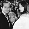 Jack Nicholson et Angelica Huston lors du Festival de Cannes 1974