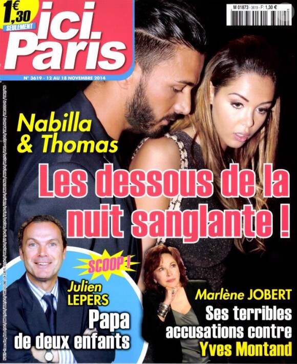 Magazine Ici Paris du 12 au 18 novembre 2014.