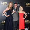 Laura Dern, Jean-Marc Vallée et Reese Witherspoon aux Hollywood Film Awards le 14 novembre 2014.