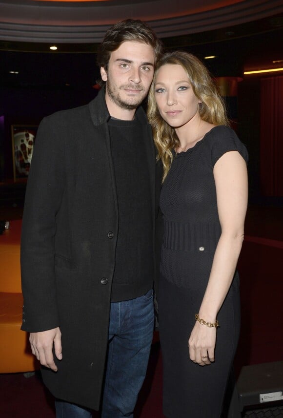 Roman Kolinka et Laura Smet - Avant-première du film "Eden" au cinéma Gaumont Marignan à Paris, le 18 novembre 2014.