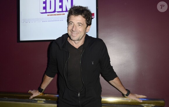 Patrick Bruel - Avant-première du film "Eden" au cinéma Gaumont Marignan à Paris, le 18 novembre 2014.