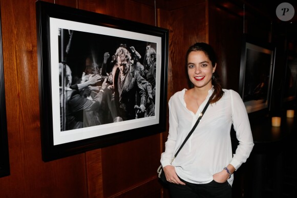 Anouchka Delon - Soirée de lancement du livre "Johnny Hallyday on the road" de Renaud Corlouer au Buddha-Bar à Paris, le 18 novembre 2014.