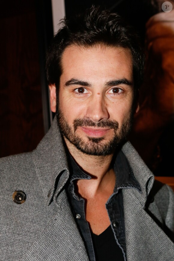 Frédéric Lerner - Soirée de lancement du livre "Johnny Hallyday on the road" de Renaud Corlouer au Buddha-Bar à Paris, le 18 novembre 2014.