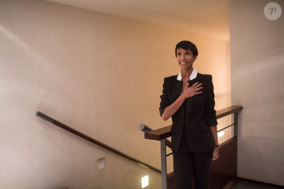 Exclusif - Projection du premier documentaire de Sonia Rolland "Rwanda, du chaos au miracle" au musée Dapper à Paris le 29 octobre 2014.