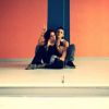 Alizée et Grégoire, réunis le 19 novembre 2014 dans une salle de répétition d'Ajaccio.