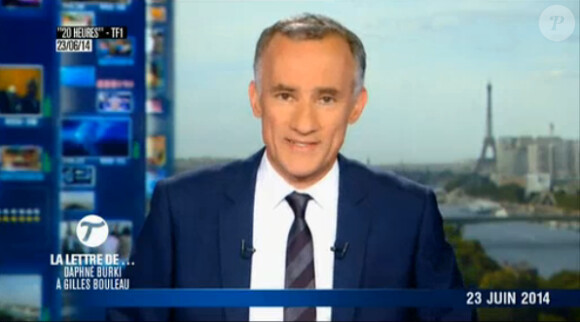 Gilles Bouleau dans Le Tube sur Canal+, le samedi 5 juillet 2014.