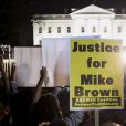  Manifestation à Washington après le verdict de la justice et sa décision de ne pas poursuivre Darren Wilson, le policier qui a tiré sur le jeune noir Michael Brown le 24 novembre 2014 