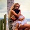 Beyoncé avec sa fille Blue Ivy, dans le clip de "Blue, feat. Blue Ivy", dévoilé le 24 novembre 2014.