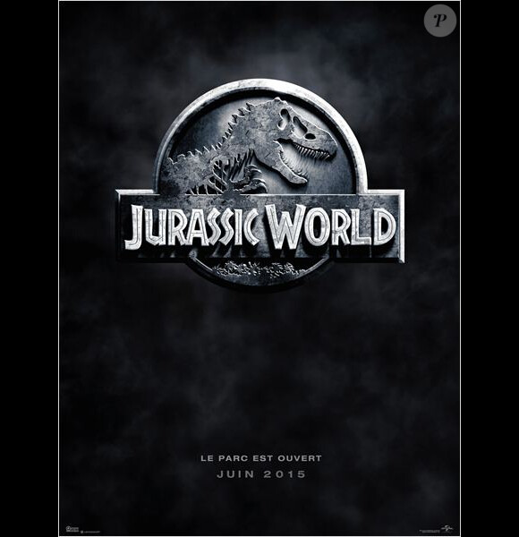 Première affiche de Jurassic World.
 