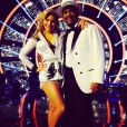 Alfonso Ribeiro et sa partenaire dans Dancing with the Stars, le 25 novembre 2014