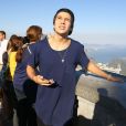 Austin Mahone en visite à Rio de Janeiro, le 9 octobre 2014