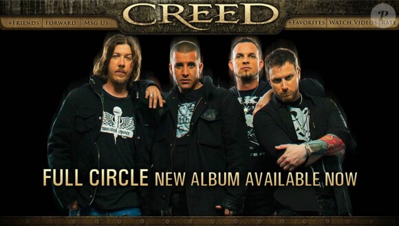 Le groupe Creed
