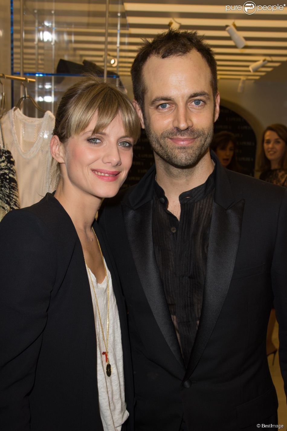 Qui Est Le Père Du Fils De Mélanie Laurent Mélanie Laurent, angélique auprès de Benjamin Millepied et fan de belle