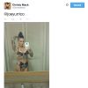 Christy Mack. Selfie publié sur Twitter, en juillet 2014.