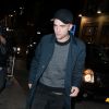 Robert Pattinson et sa petite amie FKA twigs arrivent à leur hôtel à New York, le 10 novembre 2014.