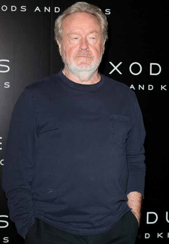Ridley Scott lors du photocall du film "Exodus : Gods and Kings" à Paris, le 2 décembre 2014.