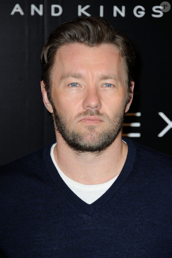Joel Edgerton lors du photocall du film "Exodus : Gods and Kings" à Paris, le 2 décembre 2014.