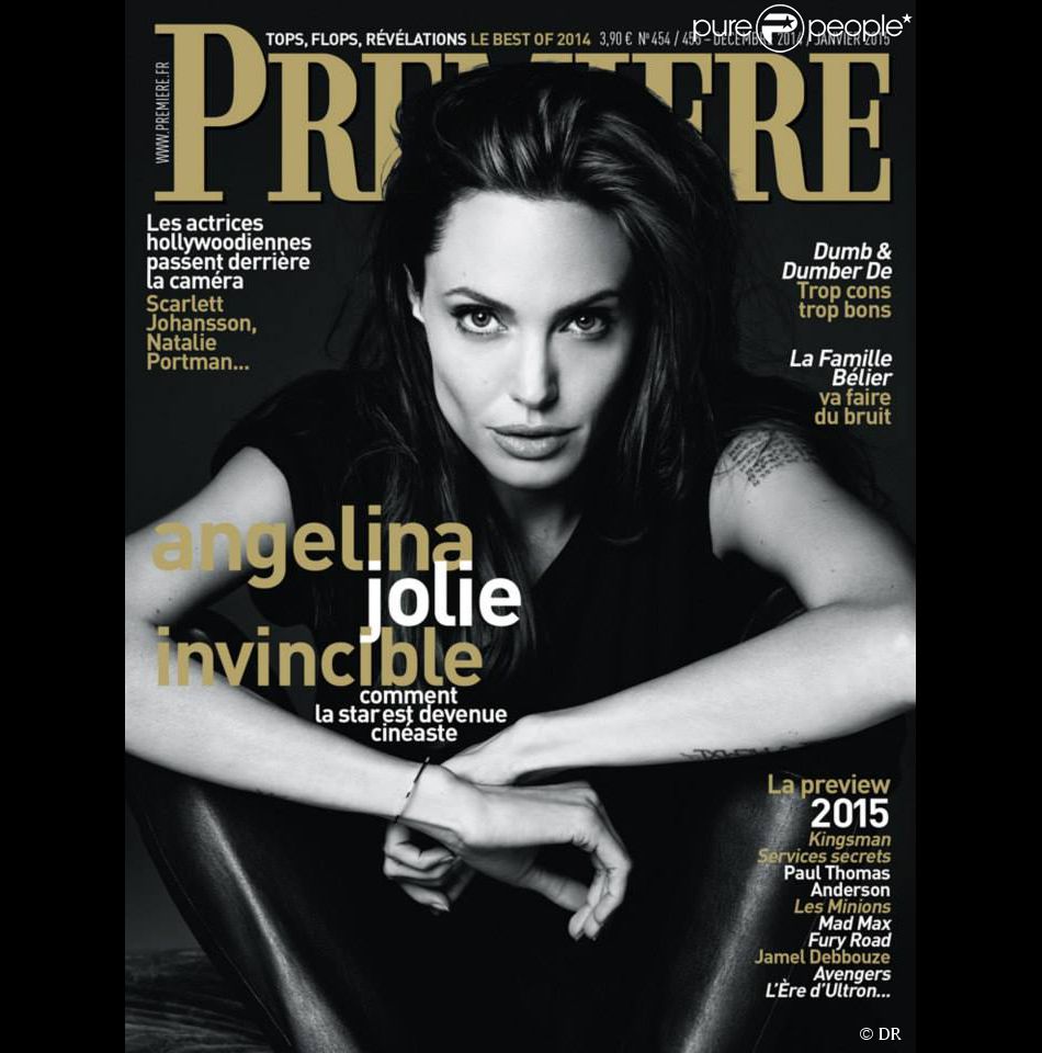  Le magazine Premi&amp;egrave;re du mois de d&amp;eacute;cembre 2014 avec Angelina Jolie 