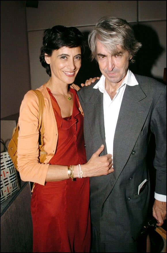 Inès de la Fressange et Luigi d'Urso en 2004