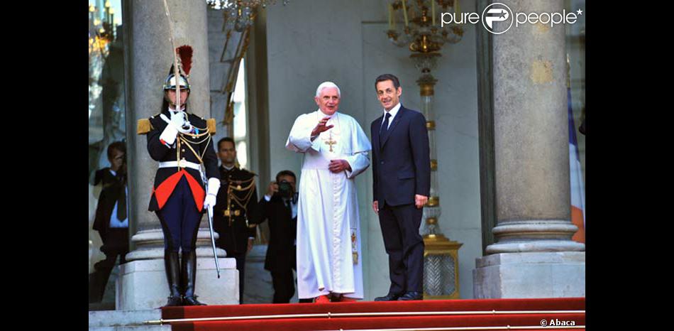 Benoit Xvi Et Nicolas Sarkozy Purepeople