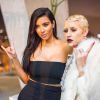 Kim Kardashian et la chanteuse Brooke Candy assistent à la soirée Break the Internet organisée par le magazine Paper Magazine, Sprout By HP et DKNY à Miami. Le 4 décembre 2014.