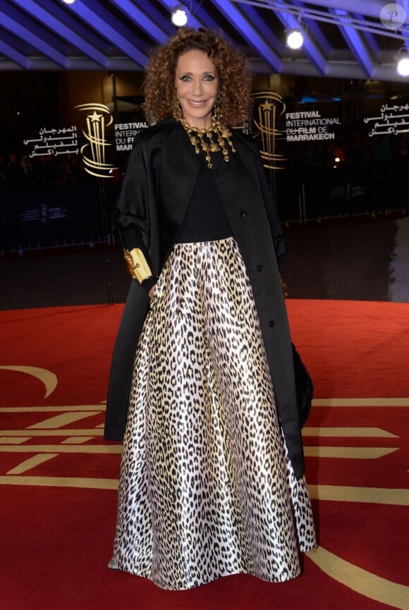 Marisa Berenson - Ouverture du 14ème festival international de Marrakech au Maroc le 5 décembre 2014.